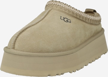 UGG - Pantufa 'Tazz' em bege: frente