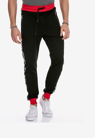 CIPO & BAXX Jogginganzug in Schwarz