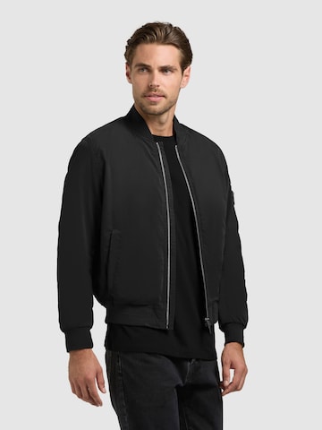 Veste mi-saison 'TAWAS' khujo en noir : devant