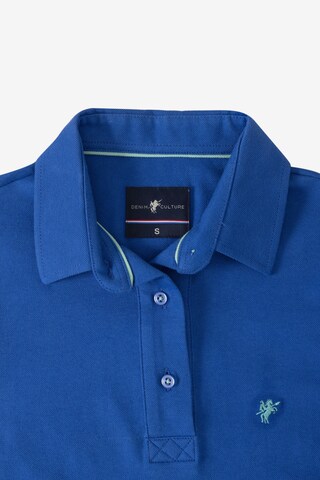 DENIM CULTURE Poloshirt 'Dido' in Blau