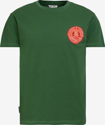 T-Shirt Unfair Athletics en vert : devant