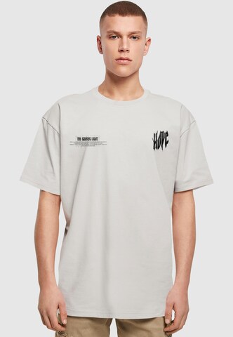 Merchcode Shirt 'Hope Wings' in Grey: front