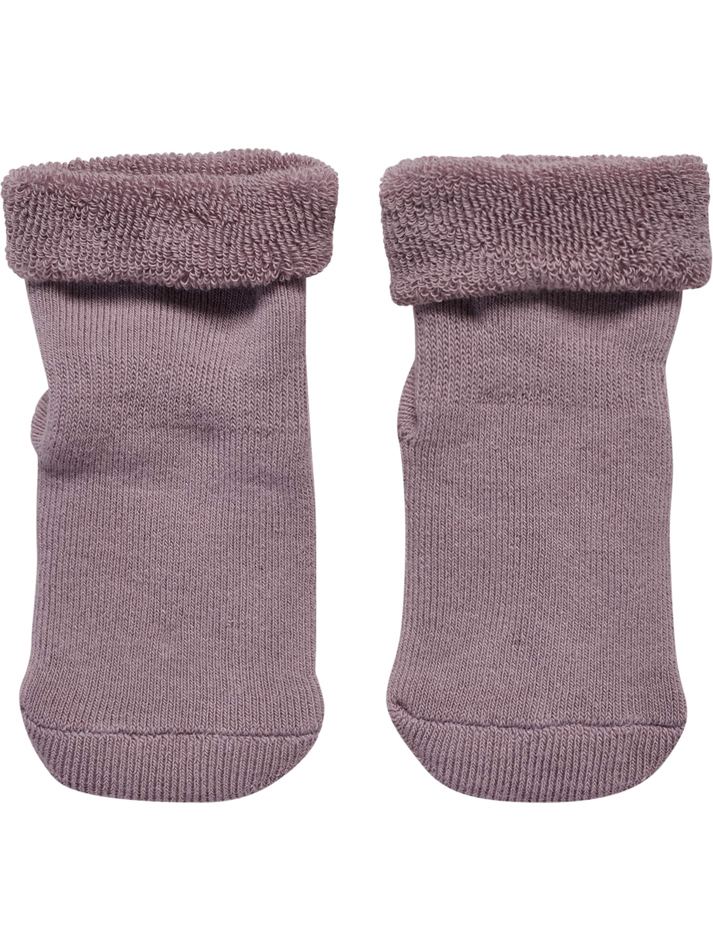 Hummel Socks in Purple: front