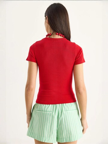 Bianco Lucci - Camisa em vermelho