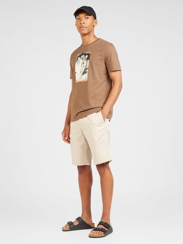 Regular Pantaloni eleganți de la Banana Republic pe bej