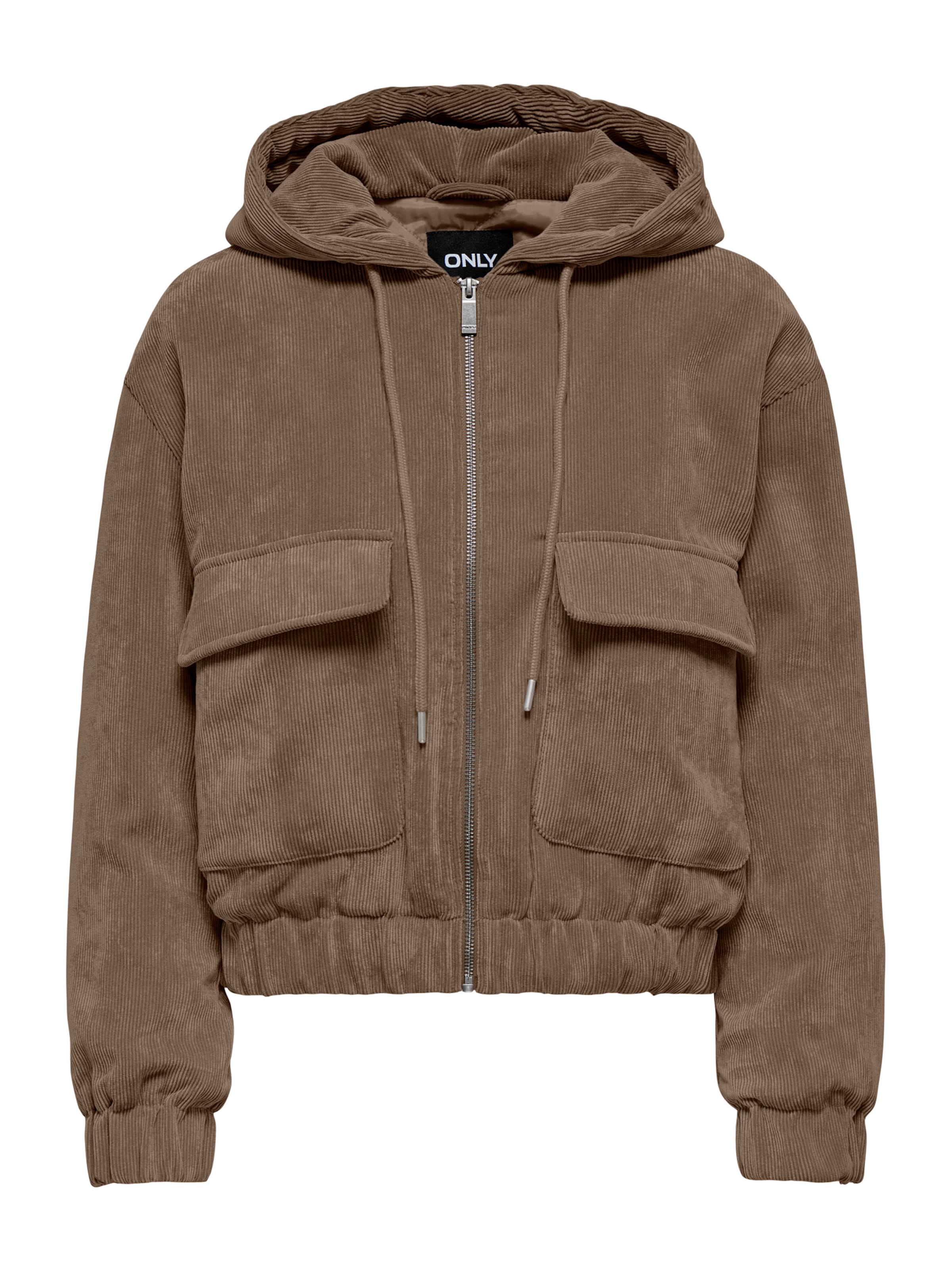 Veste mi-saison 'ONLSUVA' ONLY en marron : devant
