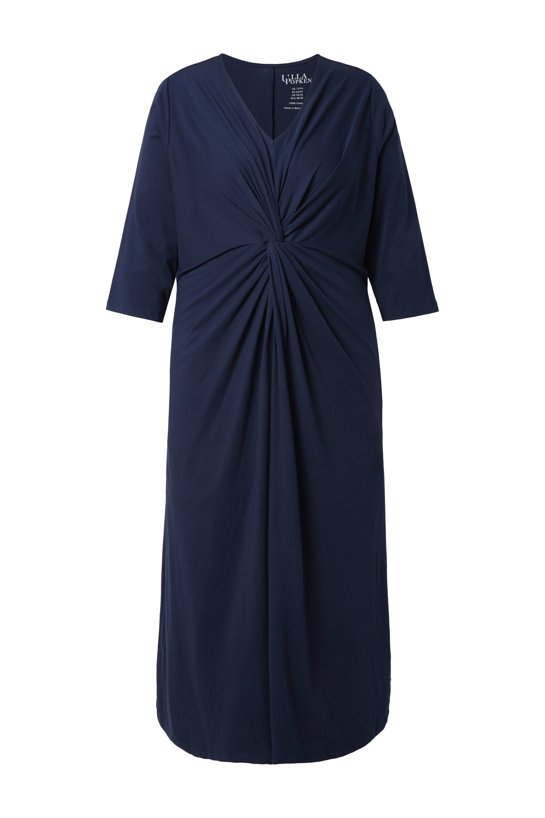 Ulla Popken Kleid in Blau: Vorderseite