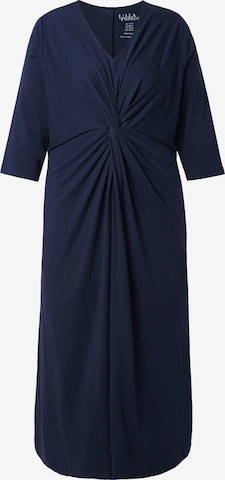 Ulla Popken Kleid in Blau: Vorderseite