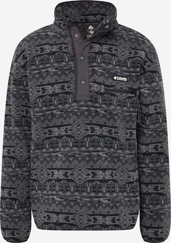 COLUMBIA Athletic Sweatshirt 'Helvetia' in Black: front