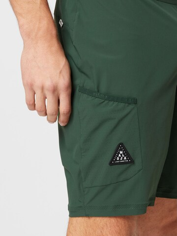 Maloja Regular Workout Pants 'Stagias' in Green