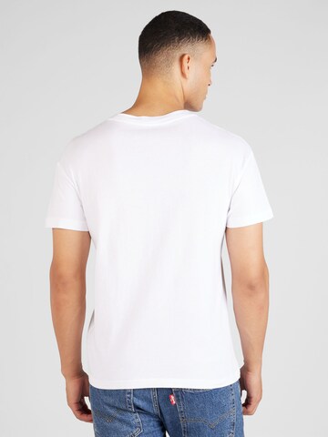 Tricou de la Abercrombie & Fitch pe alb