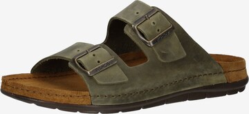 ROHDE Mules in Green: front