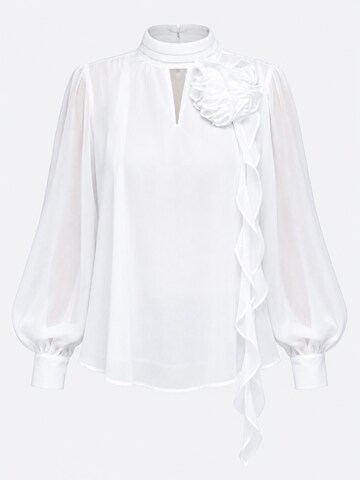 Camicia da donna di Ombre in bianco: frontale