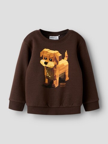 Sweat NAME IT en marron