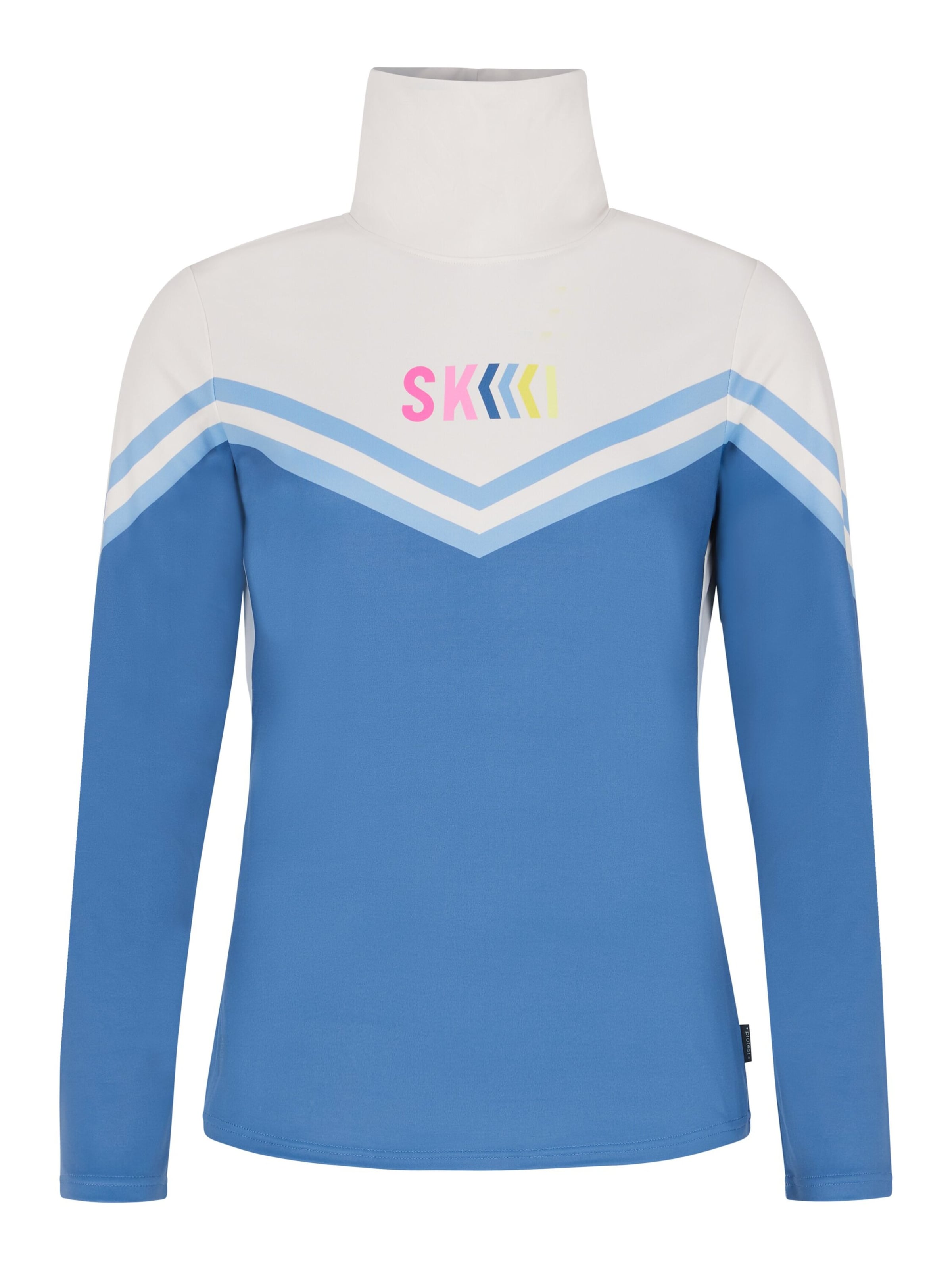 PROTEST Athletic Sweatshirt 'PRTMERCI' in Blue: front