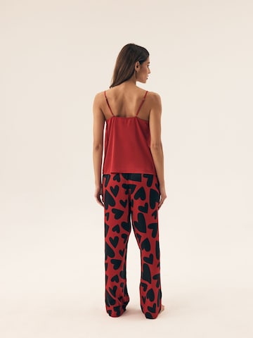 ESOTIQ Pyjama‌‌‌ in Rot