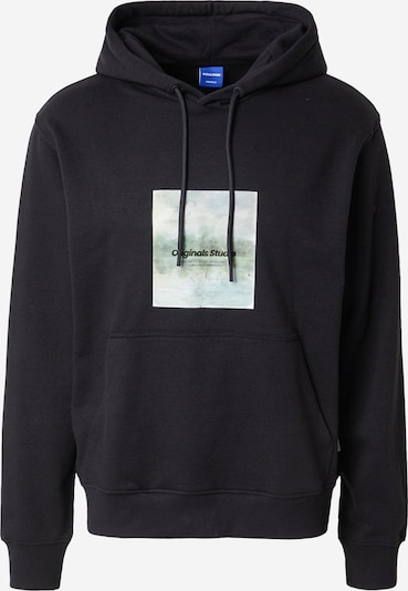JACK & JONES Collegepaita 'Vesterbro' koossa S värissä harmaa / basaltinharmaa / musta, Tuotenäkymä