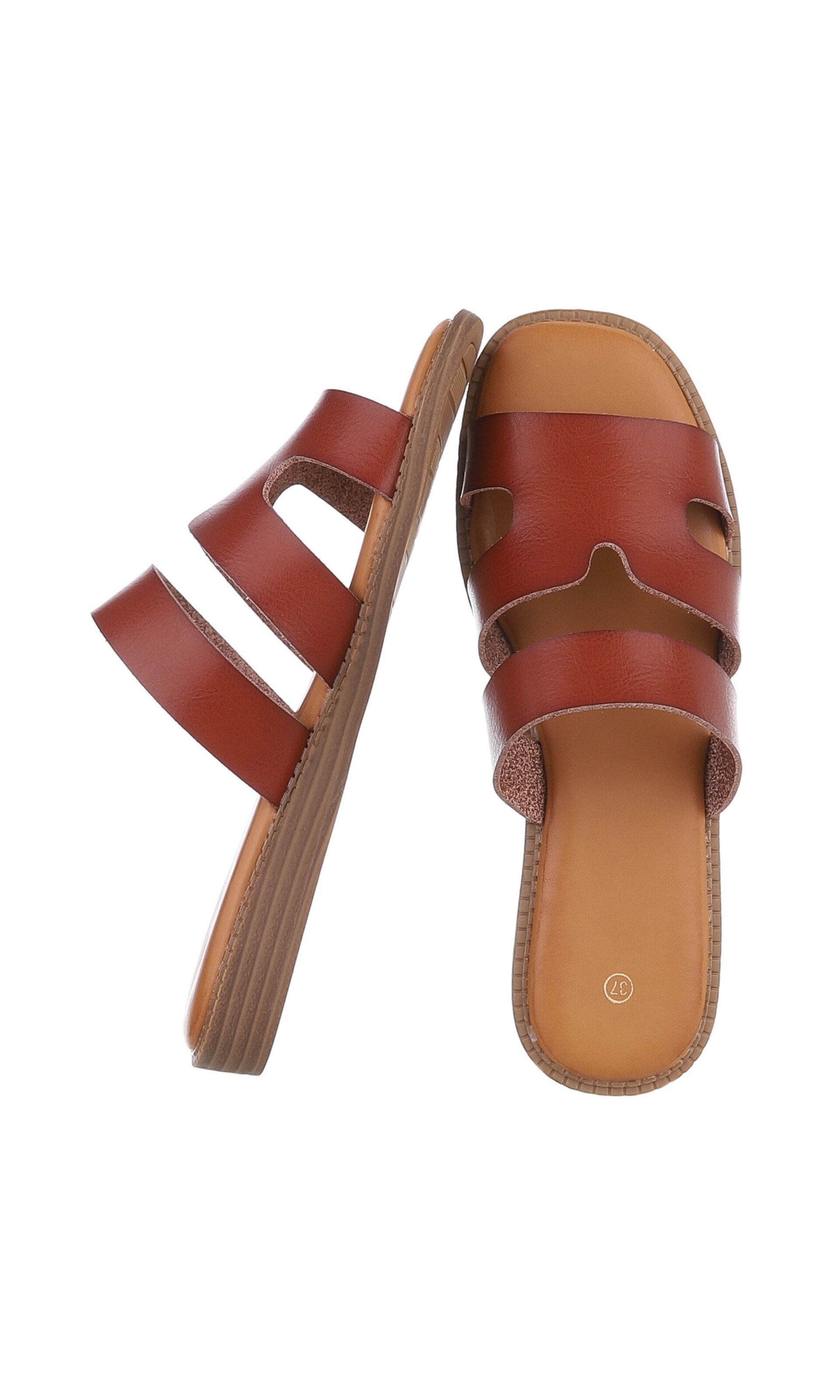 Ital-Design Mules in Brown
