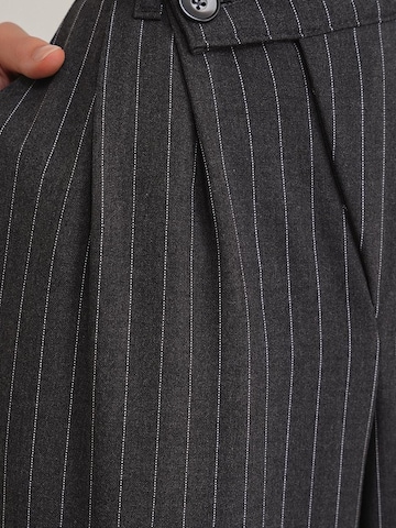 regular Pantaloni con pieghe di MixRay in grigio