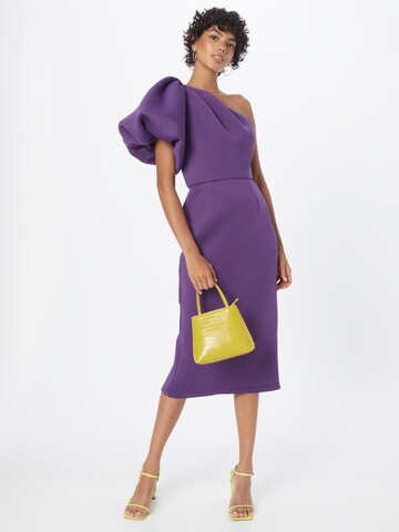 Jarlo Koktejl obleka 'Velvette' | vijolična barva