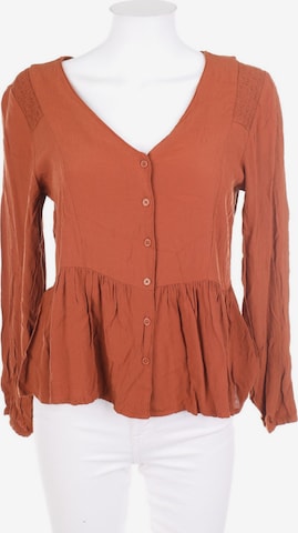 ONLY Blouse & Tunic in S in Brown: front