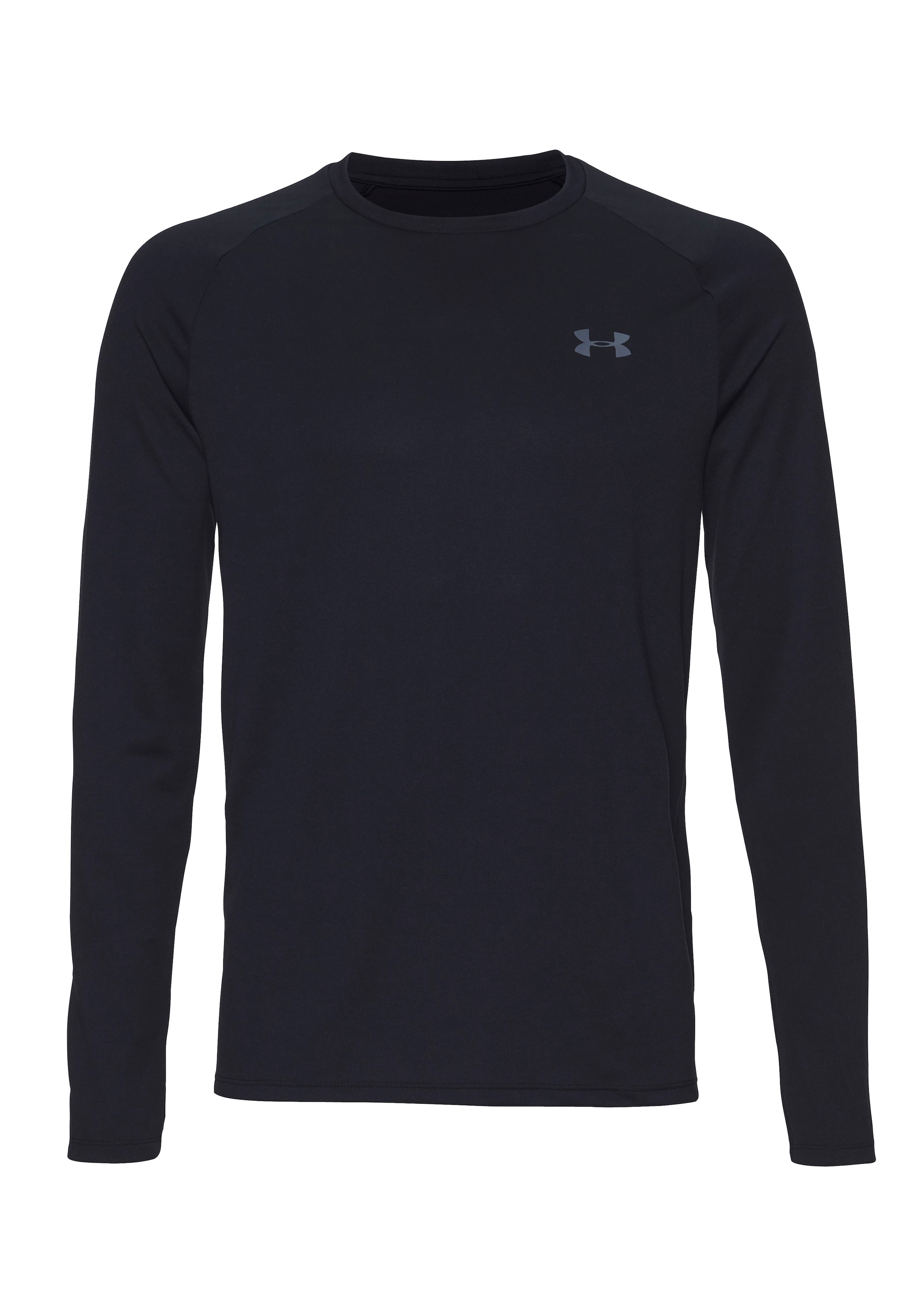 UNDER ARMOUR Funktionsshirt in Schwarz: Vorderseite