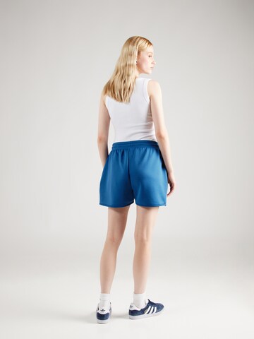 TOPSHOP Wide leg Trousers in Blue