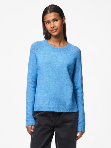 PIECES Pullover 'Juliana' i blå: forside