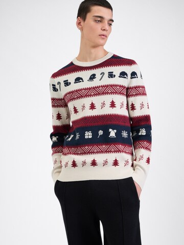 JACK & JONES Pullover in Rot: Vorderseite