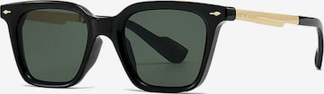 VEYREY Sonnenbrille in Schwarz: Vorderseite