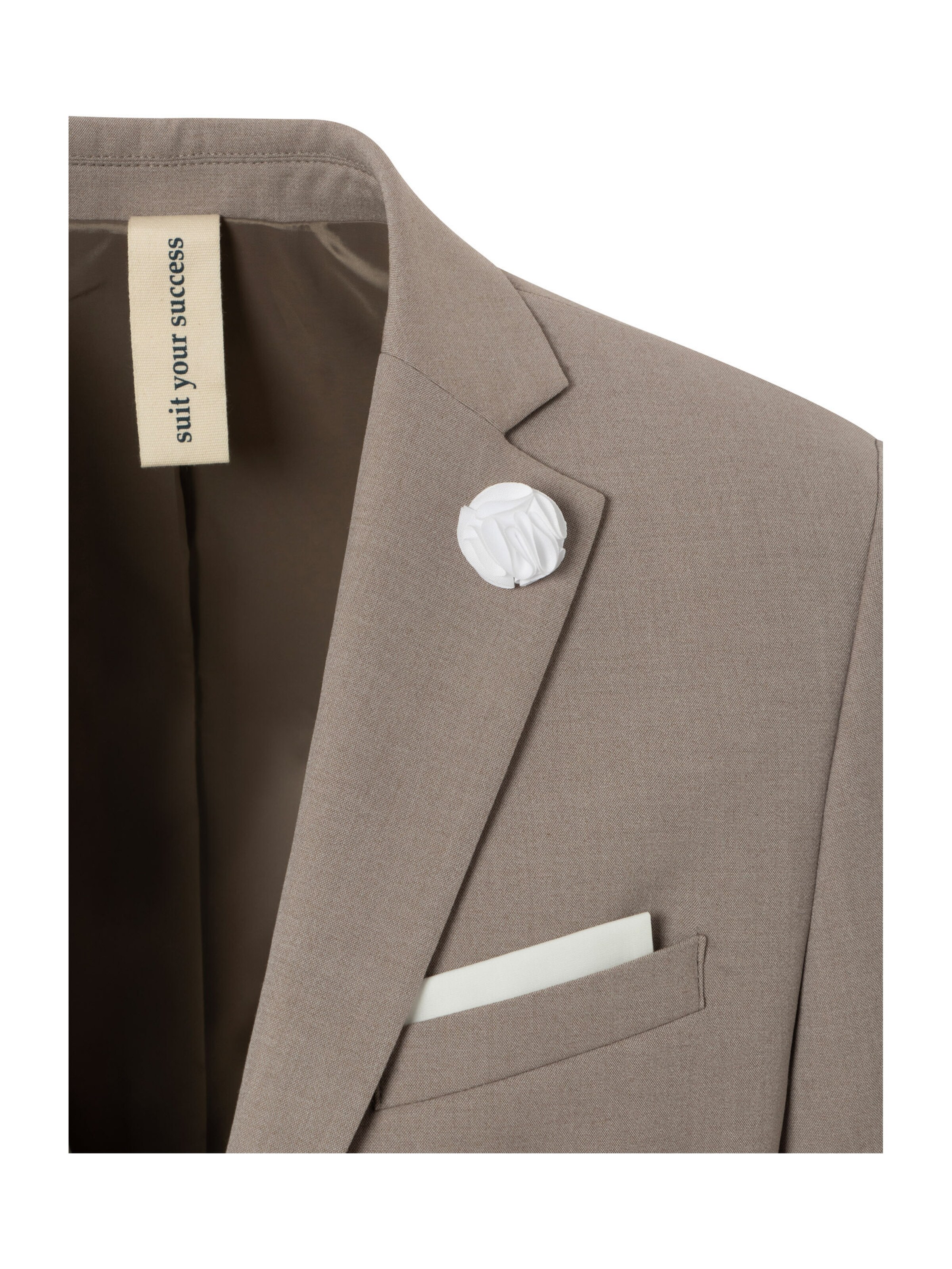 Coupe slim Costume Thomas Goodwin en beige