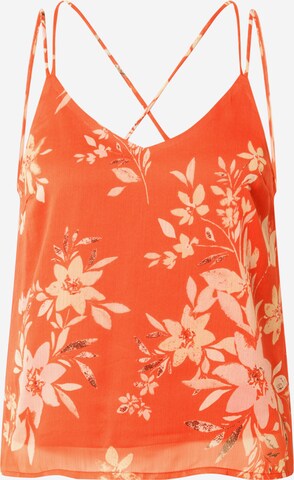 VERO MODA Top 'Lia' in Oranje: voorkant