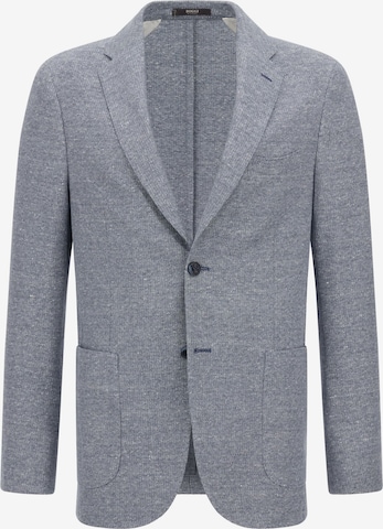 mėlyna Boggi Milano Priglundantis modelis Klasikinis švarkas: priekis