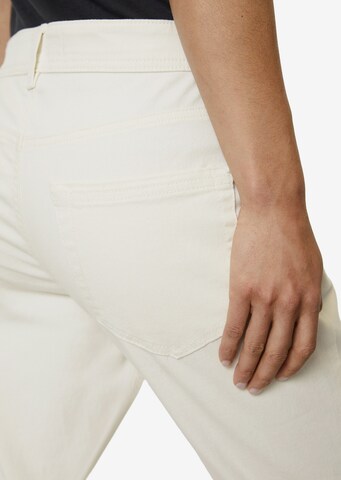 Marc O'Polo Regular Pants 'Theda' in White