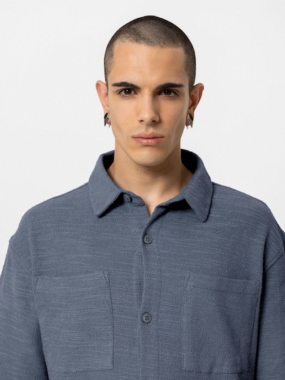 VAMOS CLO Button Up Shirt in Basalt grey, Item view
