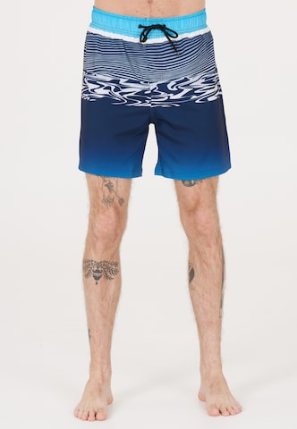 Cruz Badeshorts 'Bryan' in Blau: Vorderseite