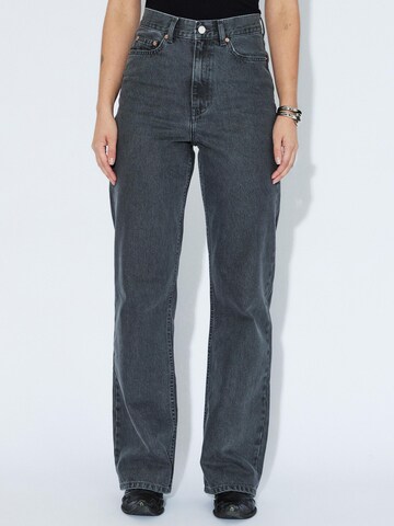Dr. Denim Regular Jeans 'Echo High Straight - Jeans'‌ in Grau