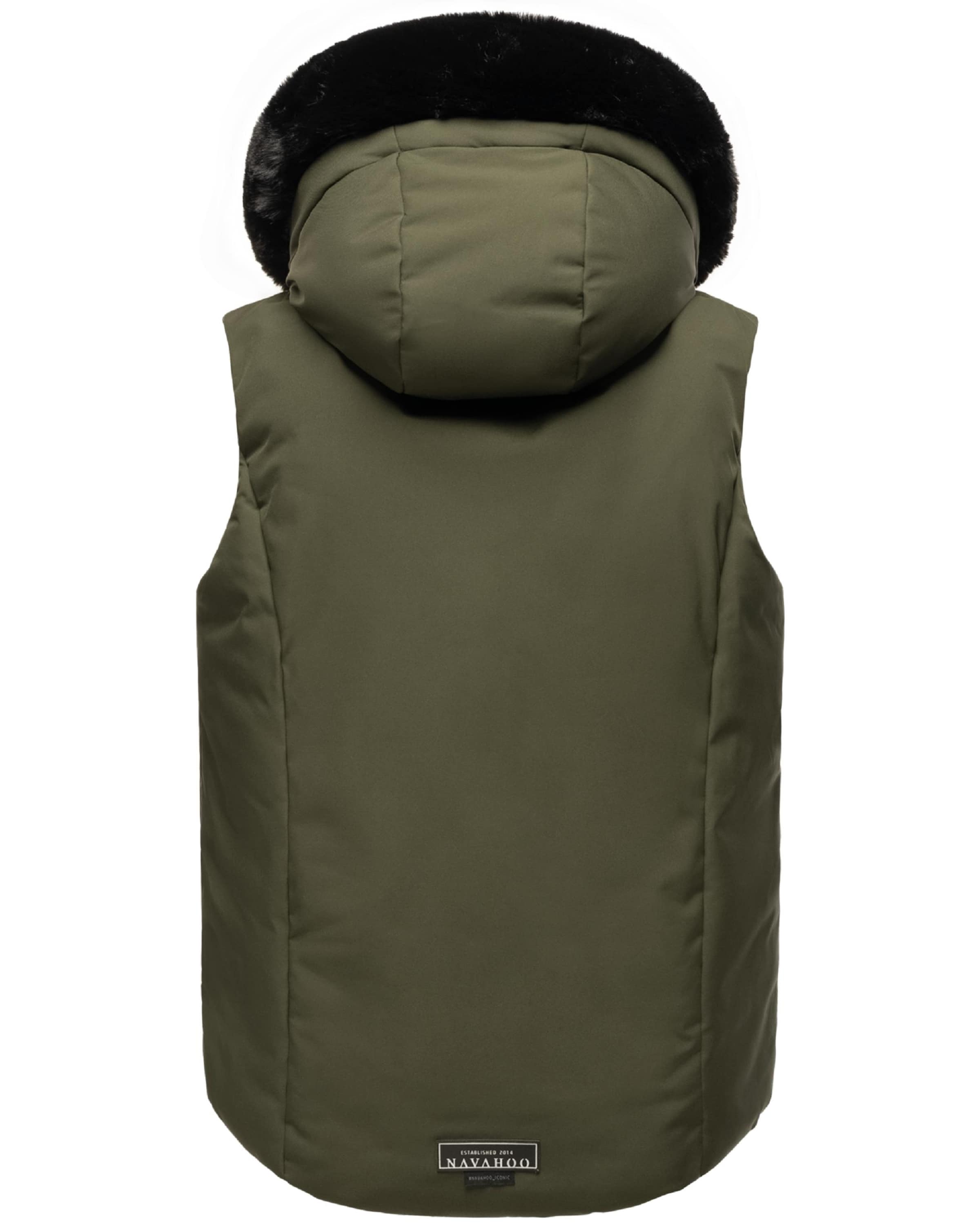 NAVAHOO Vest 'Zimthäschen XIV' in Green