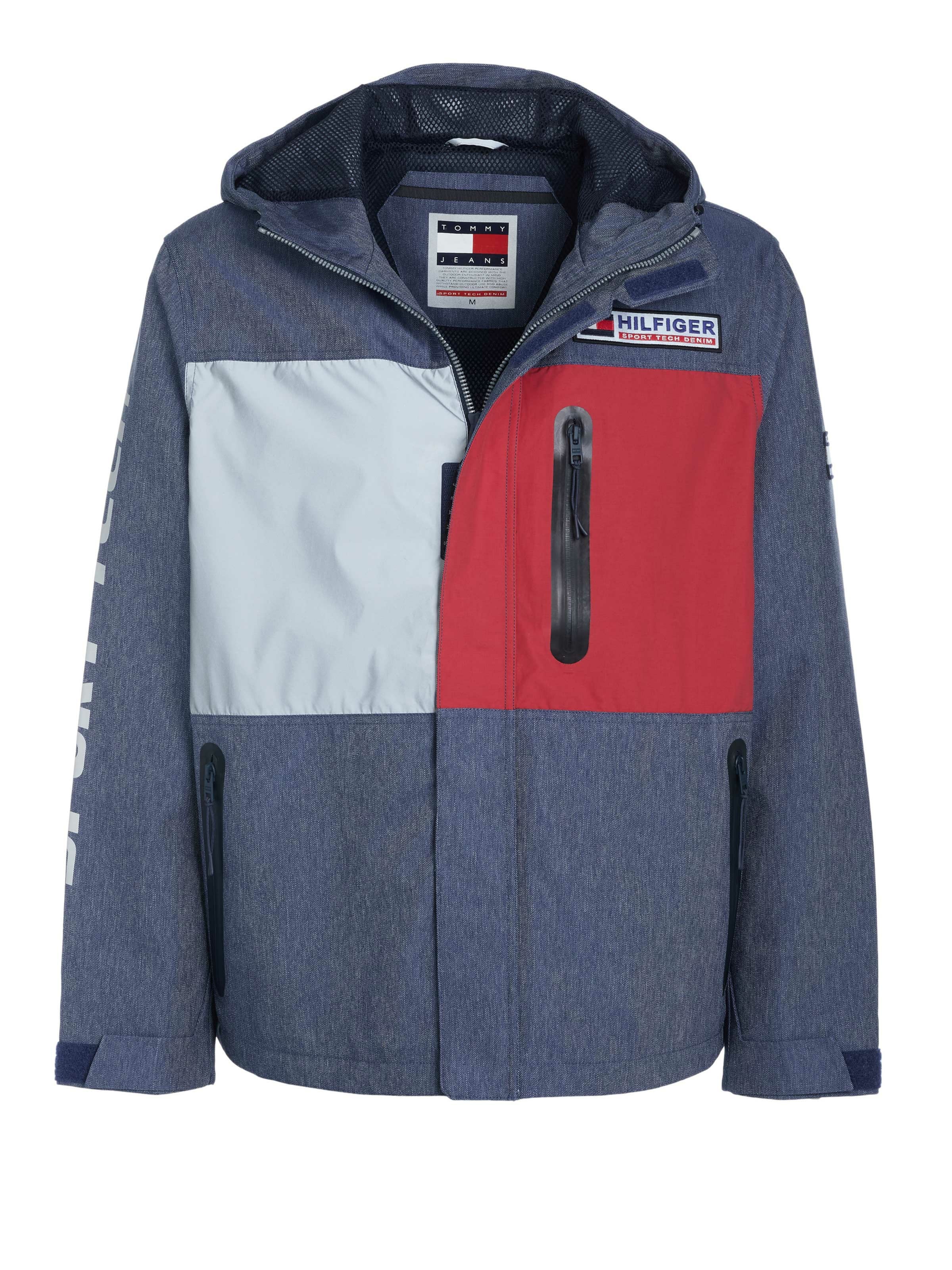 TOMMY HILFIGER Jacke in blau / rot, Produktansicht