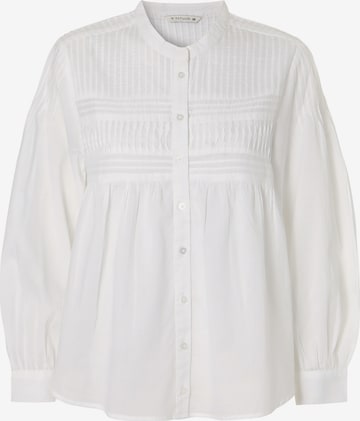 TATUUM Blouse 'Babtisti' in White: front