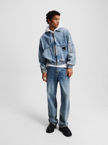 KARL LAGERFELD JEANS - Loosefit Vaquero ' LÄSSIGE JEANS ' en azul