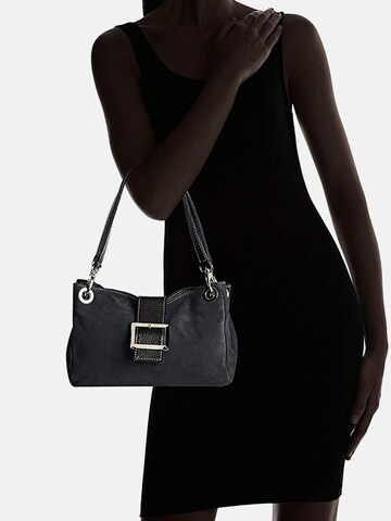 CHICCA BORSE Clutch in Schwarz: Vorderseite