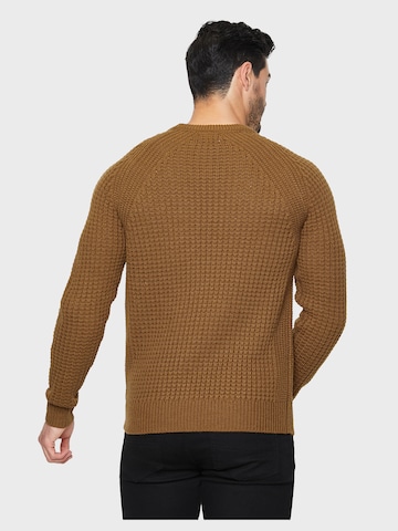 Threadbare Sweater 'Macsen' in Brown