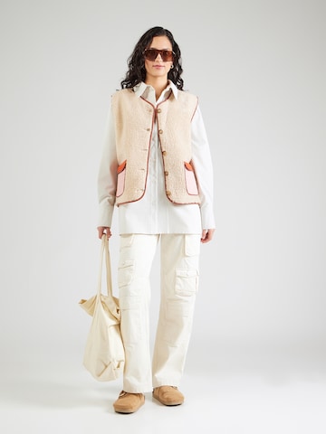 Lollys Laundry Γιλέκο 'JaceLL' σε μπεζ