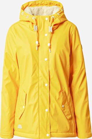 Ragwear Between-Season Jacket 'MARGGE' in Yellow: front