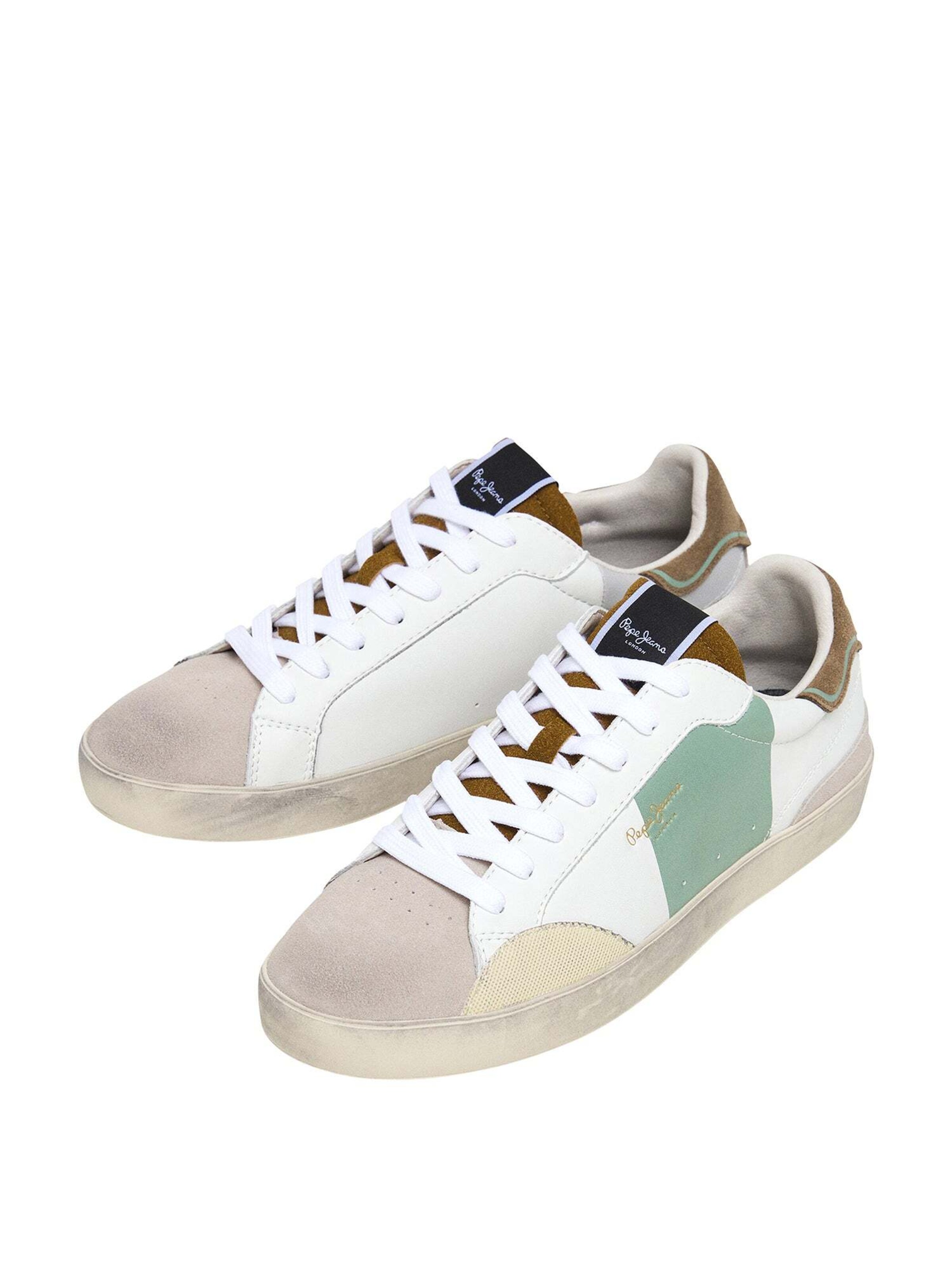 Sneaker bassa 'Lane' di Pepe Jeans in verde