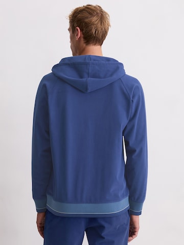Marc O'Polo Sweat jacket ' Heavy Jersey ' in Blue