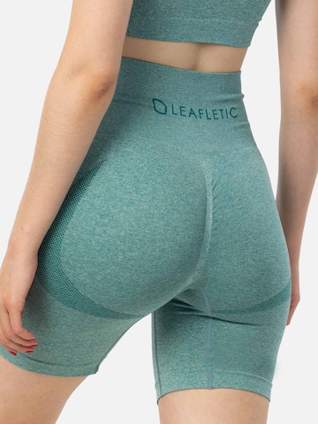 LEAFLETIC - Skinny Leggings 'Leafletic Women’s Shorts' en verde