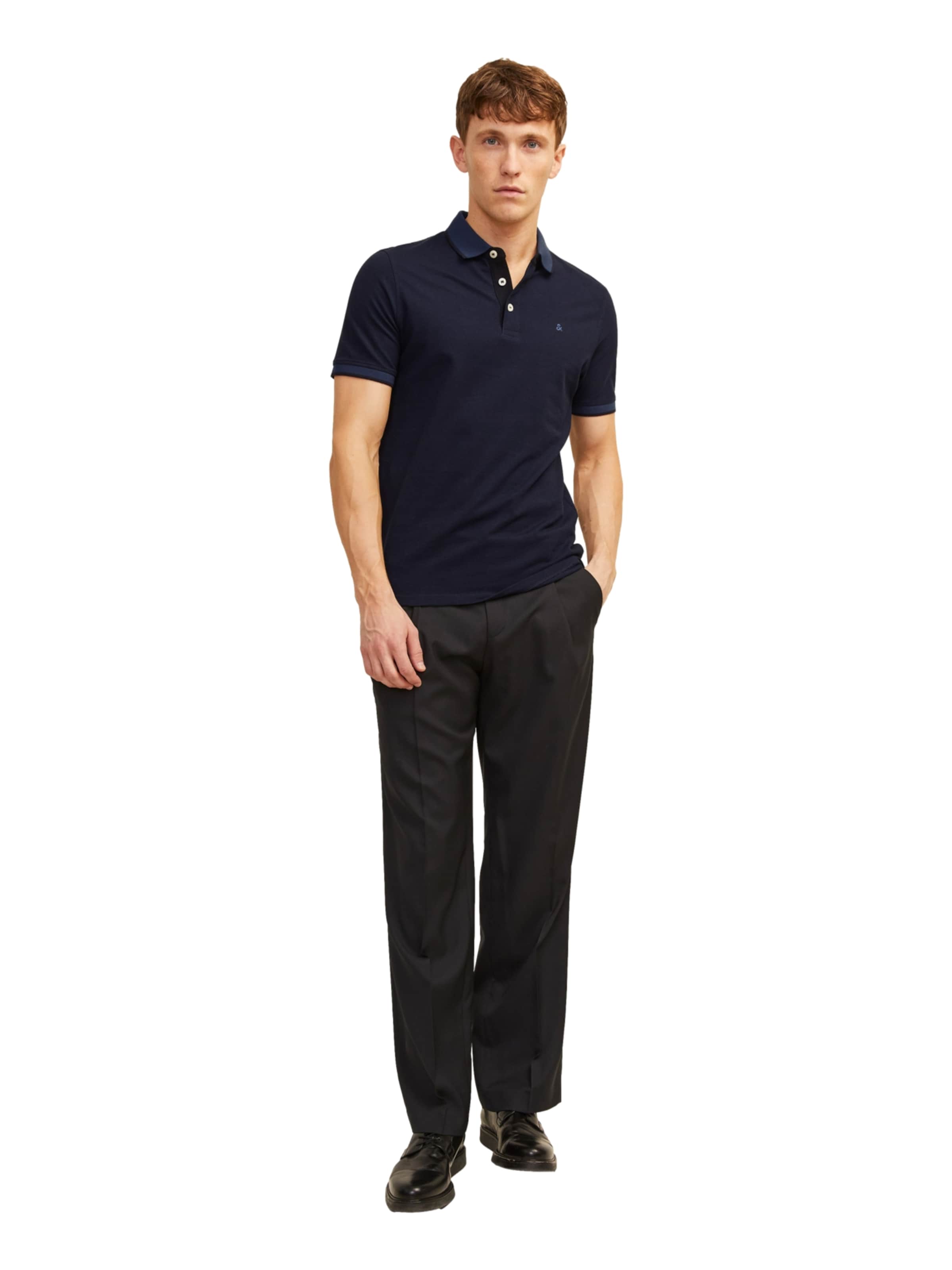 JACK & JONES Poloshirt 'JJEPaulos' in Blau