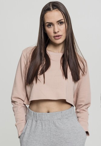 Urban Classics Sweatshirt in Pink: Vorderseite